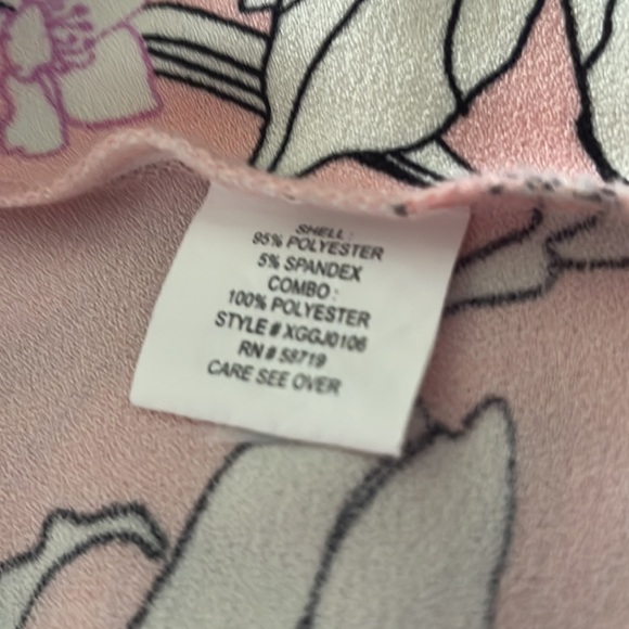 NY Collection-flowy flower soft pink blazer NBW makes any outfit complete😀 - Picture 7 of 9